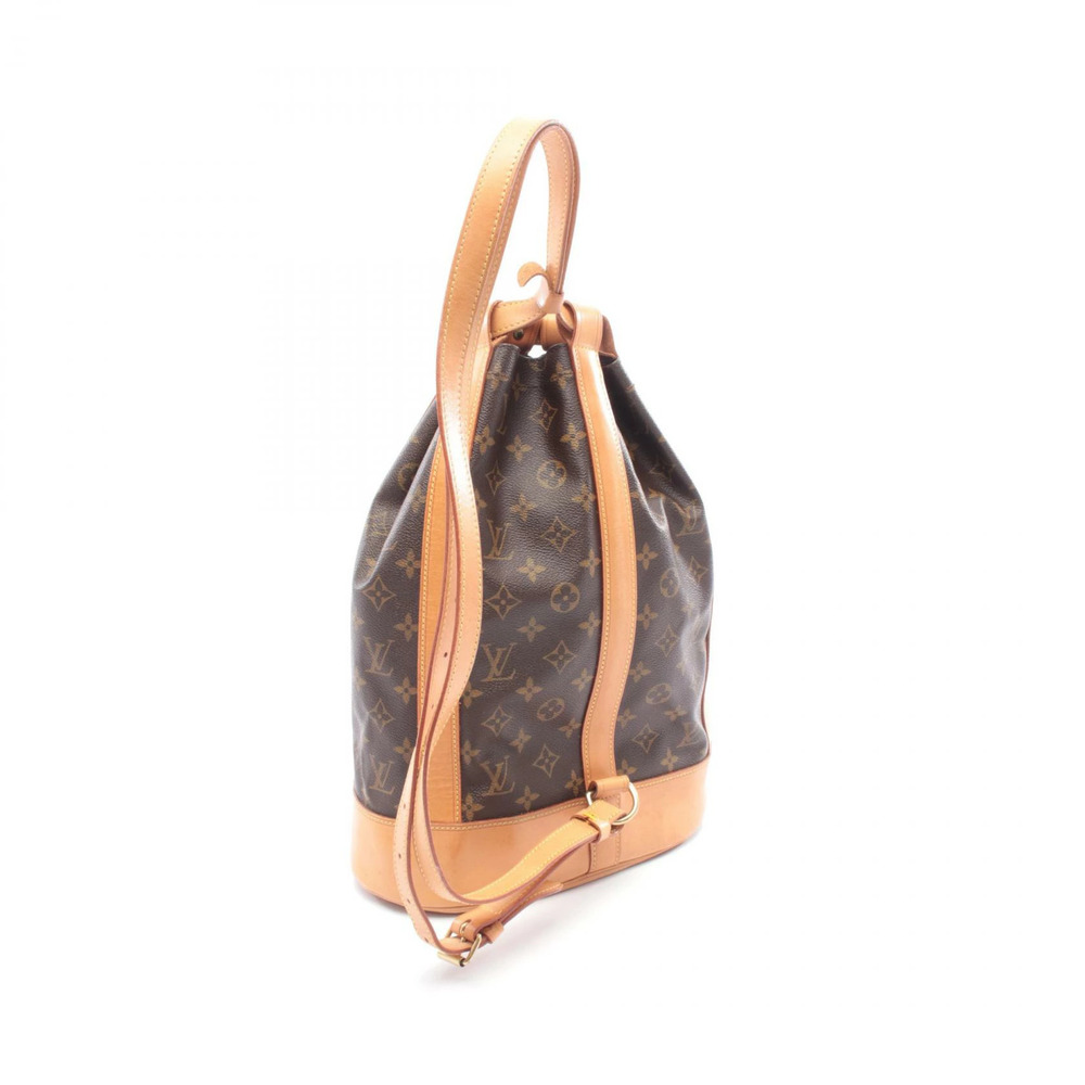 Louis Vuitton Randonee Shoulder Bag Canvas Leather Monogram Brown